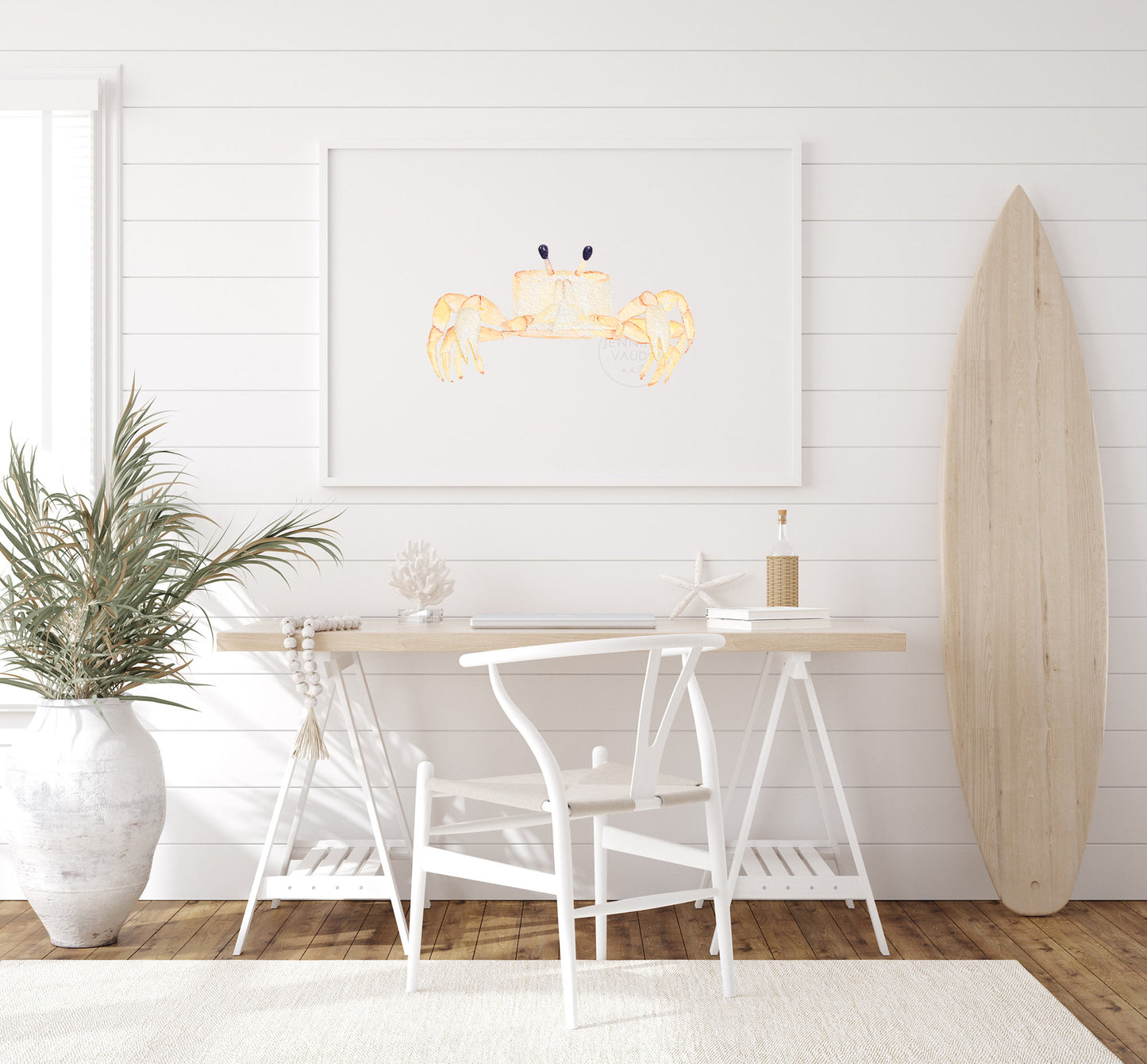 Crab Wall Art, Ghost Crab