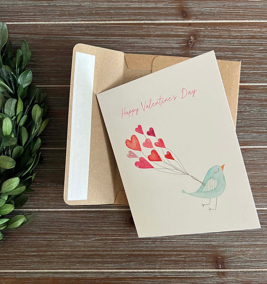 Happy Valentine's Day Card, Cute Vday