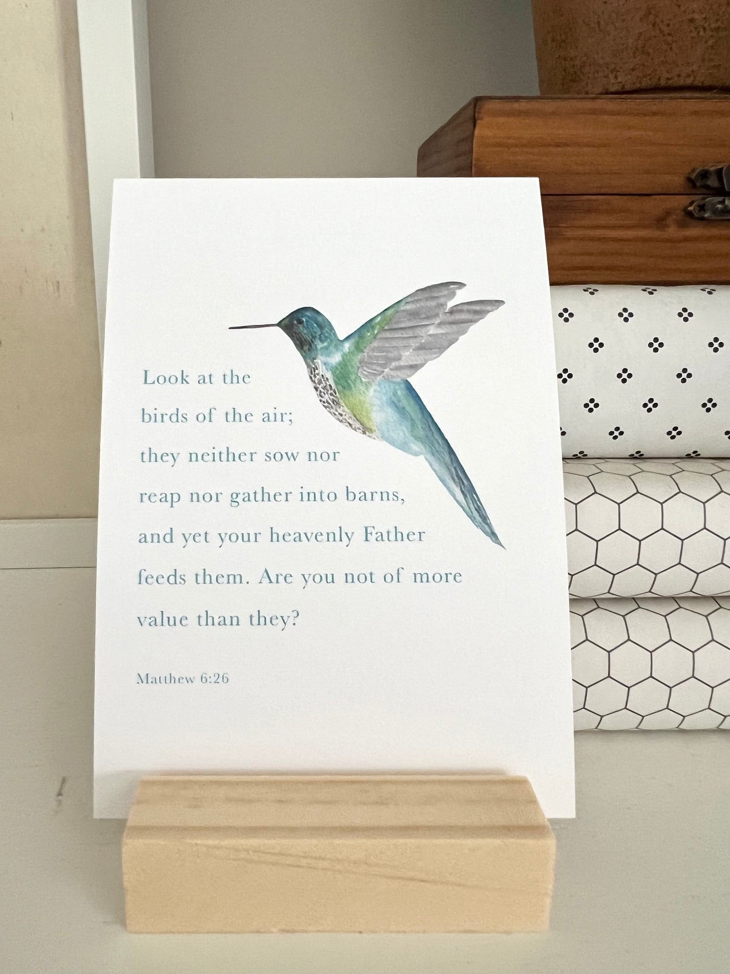 Gospel Cards, Scripture Note Cards, Hand-painted Watercolor Artwork