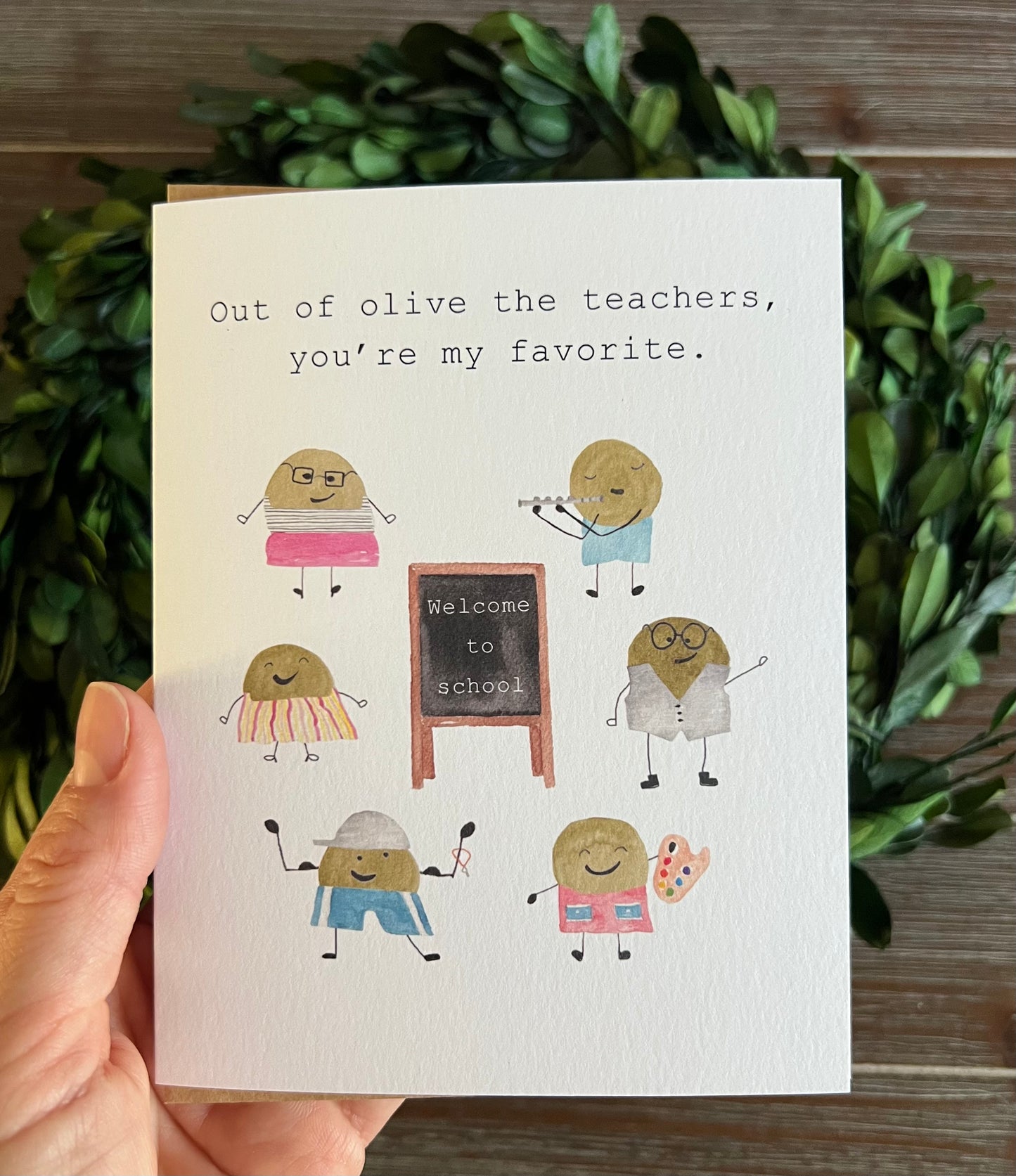 Teacher Appreciation Card, Teacher love, Cheeky, Card from kid, Funny