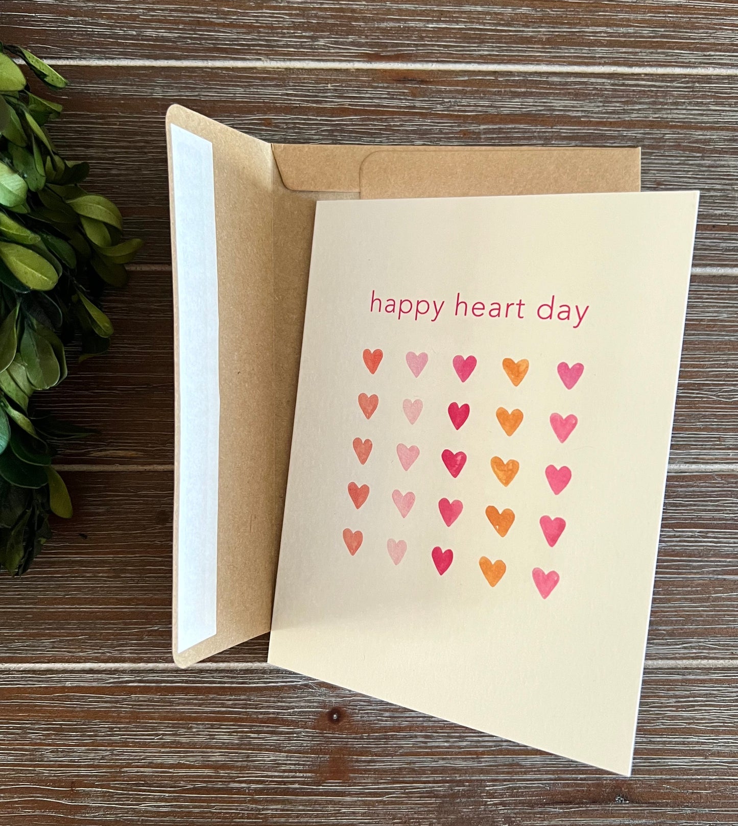 Happy Heart Day, Valentine's Day Card, Hearts, For Anyone