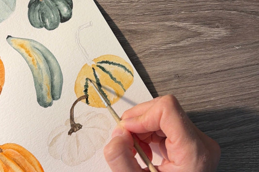 Autumn Tea Towel, Seasonal Home Decor, Fall Pumpkins and Gourds
