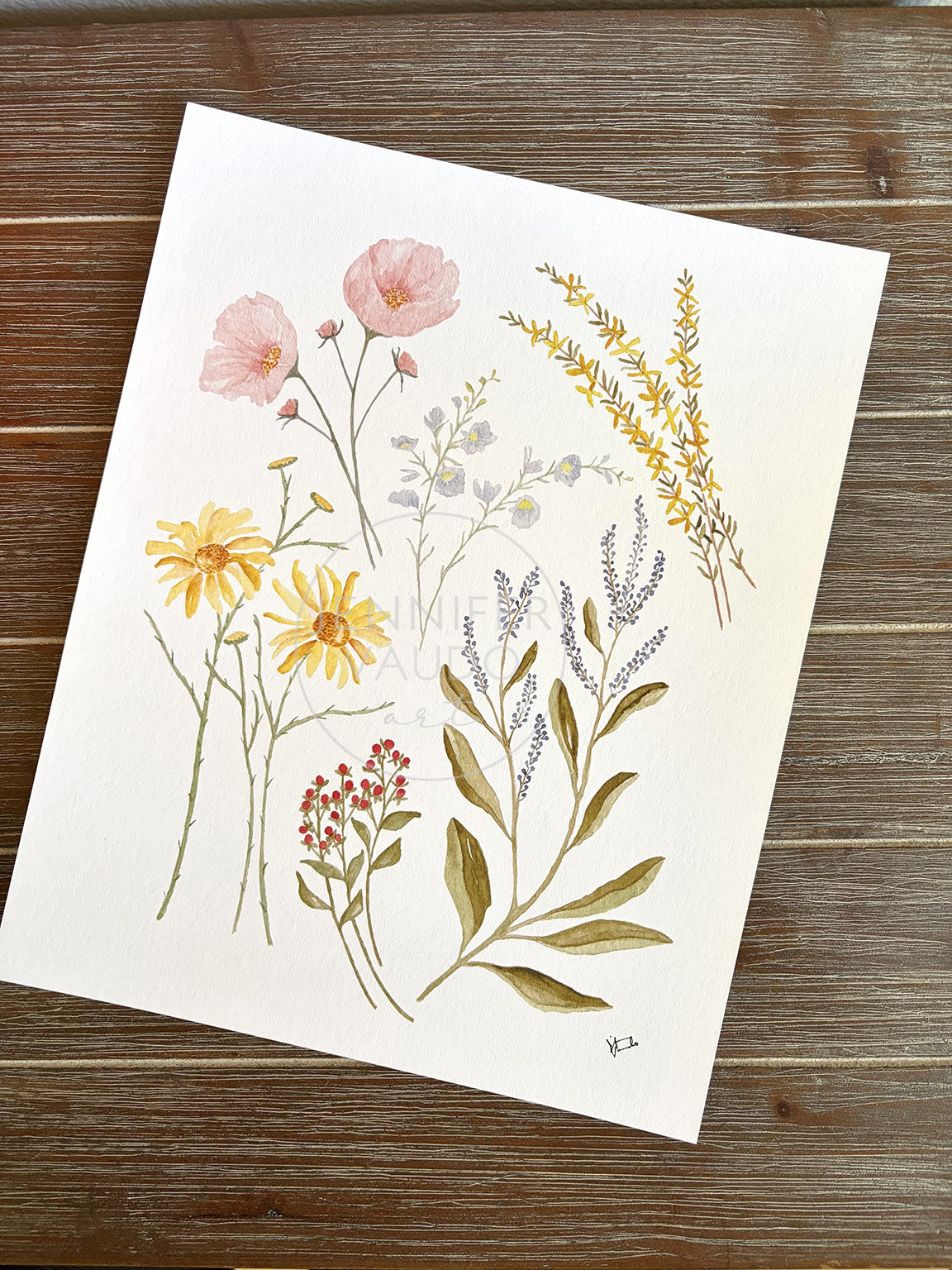 Wildflower Custom Art Print