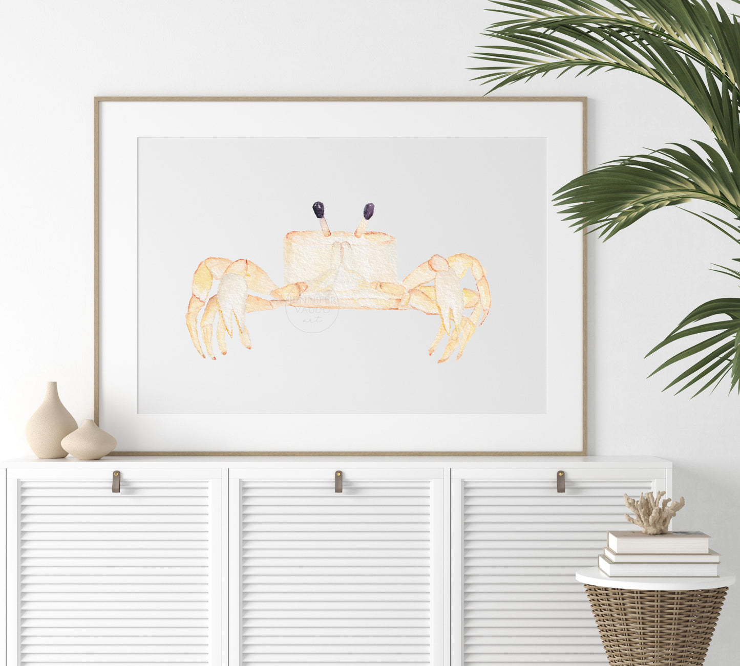 Crab Wall Art, Ghost Crab