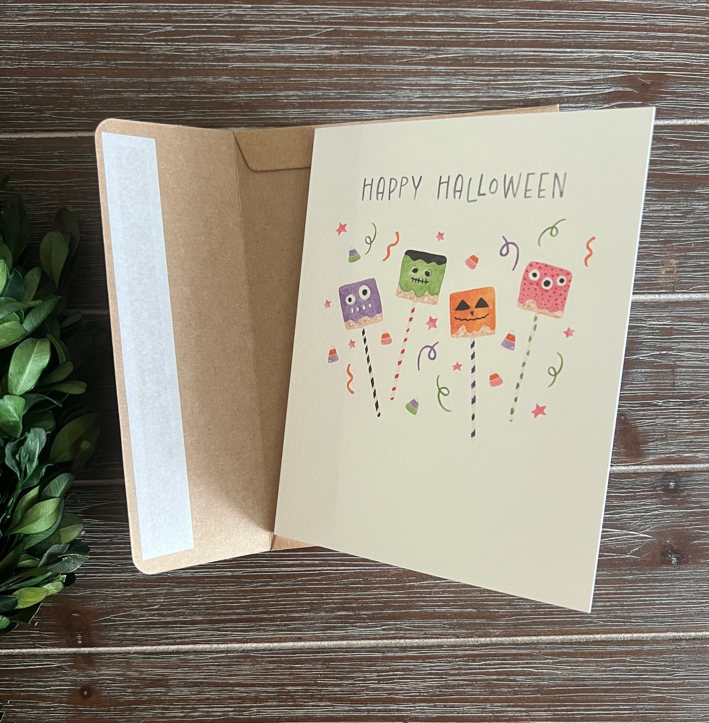 Kids Halloween Card, Happy Halloween, Non-Scary, Cute Halloween Vibes