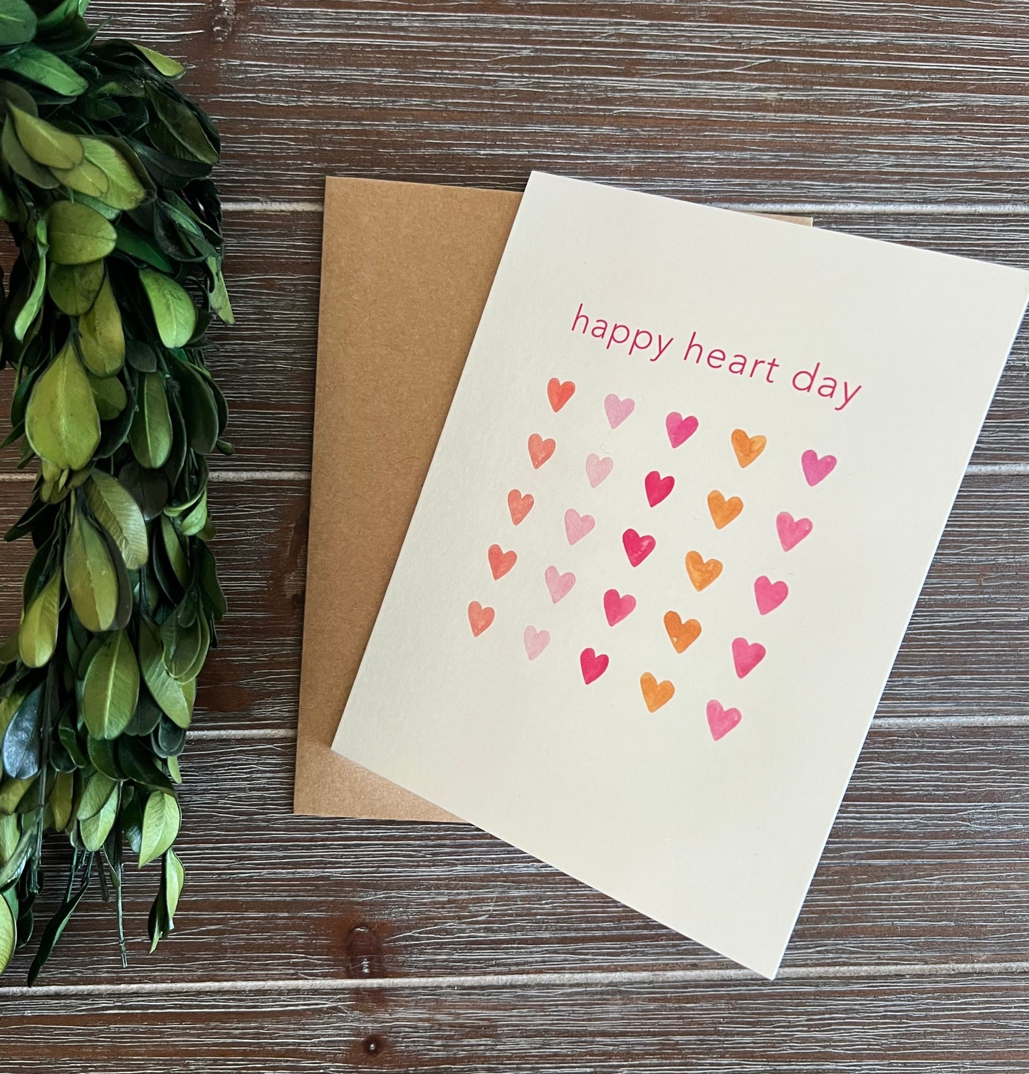 Happy Heart Day, Valentine's Day Card, Hearts, For Anyone