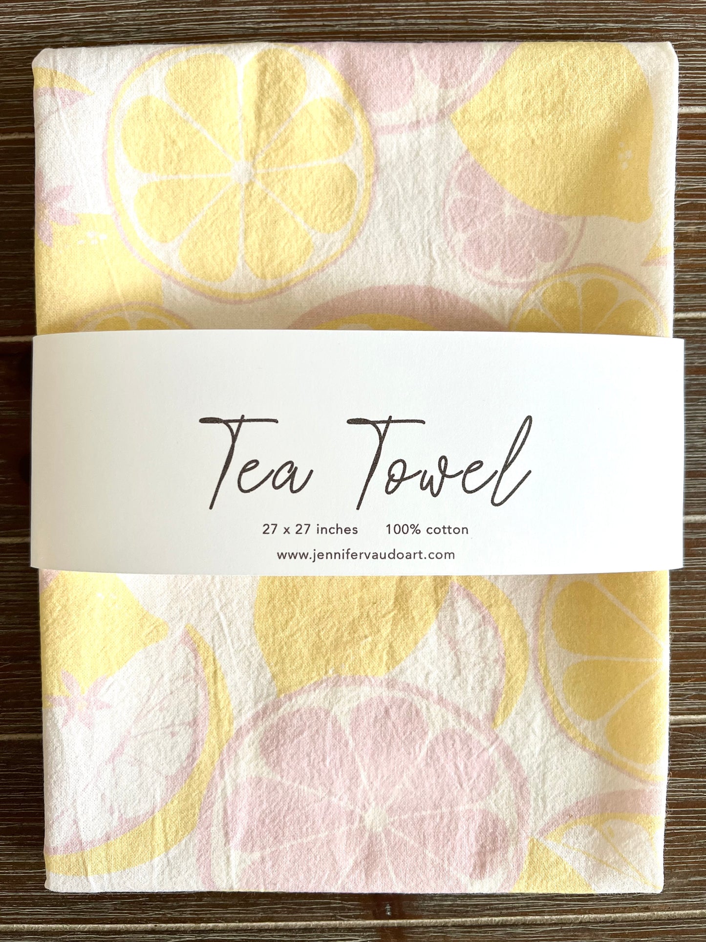 Lemon + Grapefruit Tea Towel