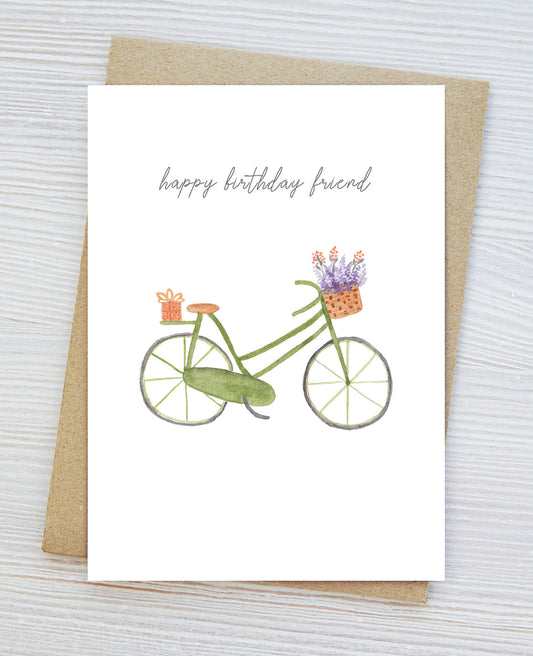 Happy Birthday Friend Card