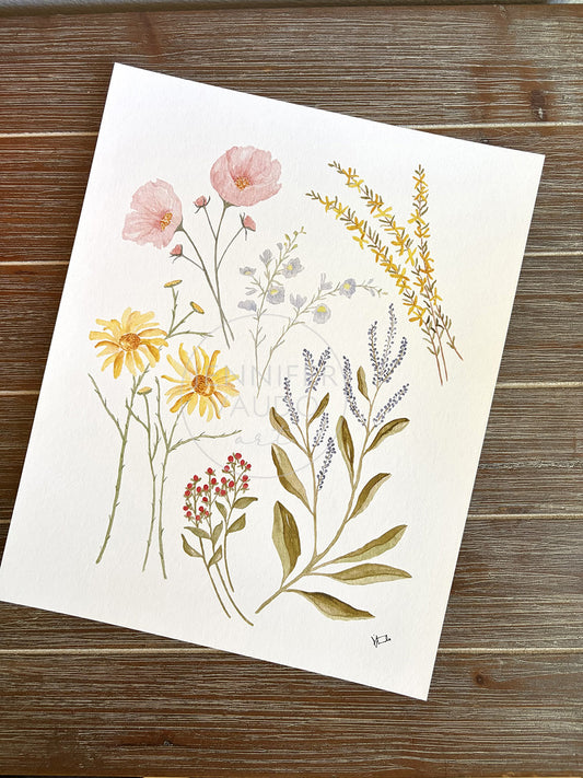 Wildflower Custom Art Print