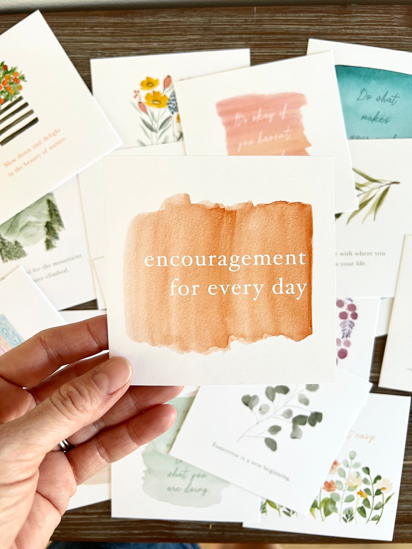 Encouragement for Every Day Note Cards